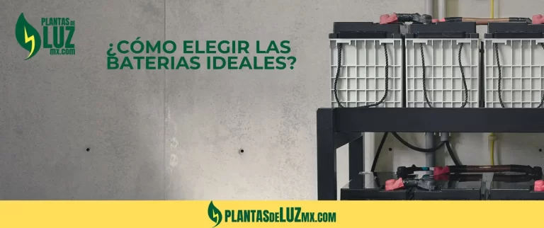 Cómo elegir las baterías para paneles solares ideales