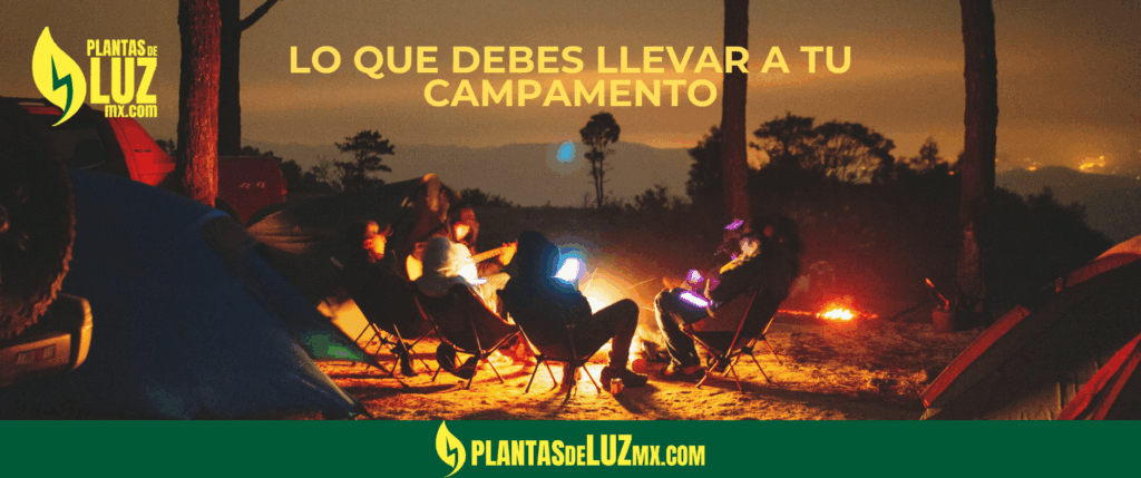qué llevar a un campamento