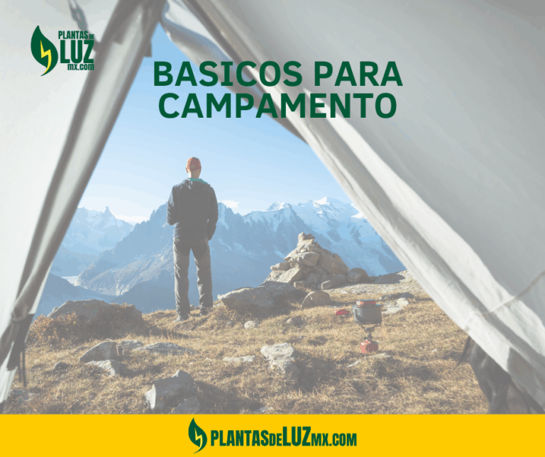 qué llevar a un campamento en México