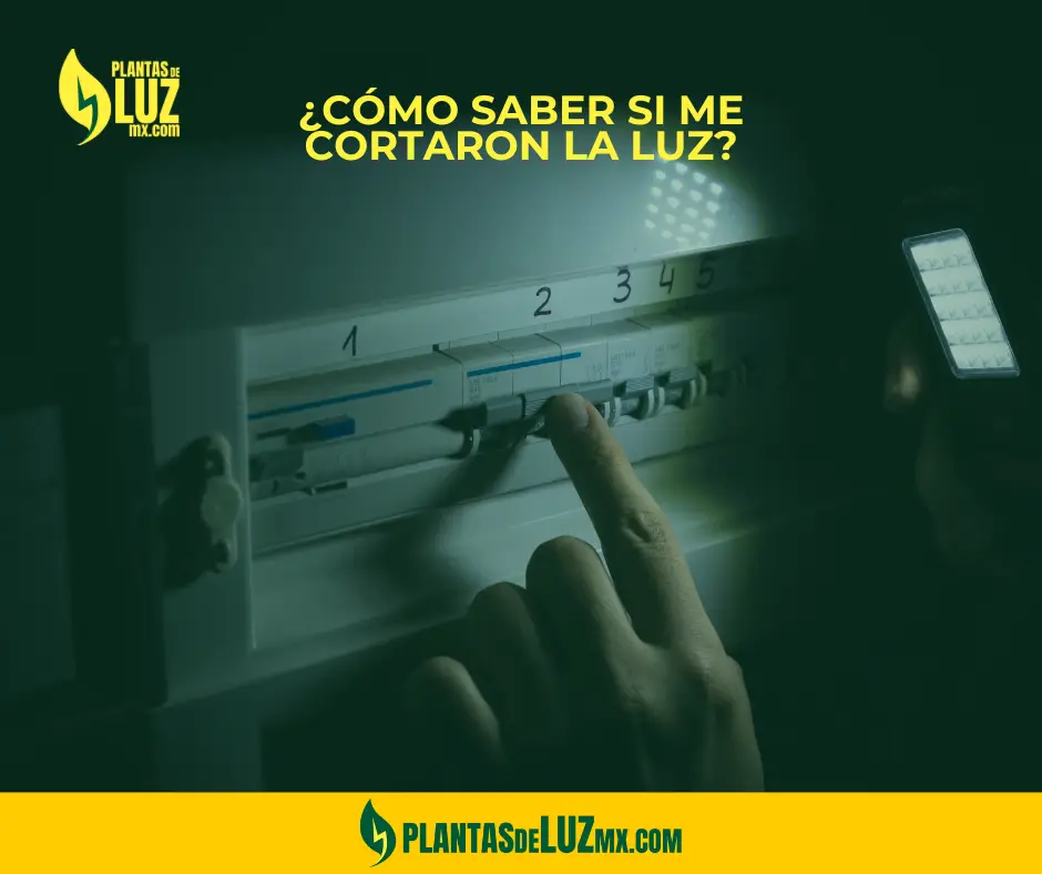 Cómo saber si me cortaron la luz