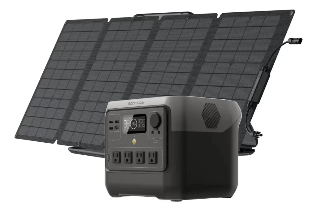 Generador ECOFLOW Solar Portátil River 2 Pro + Panel 110w