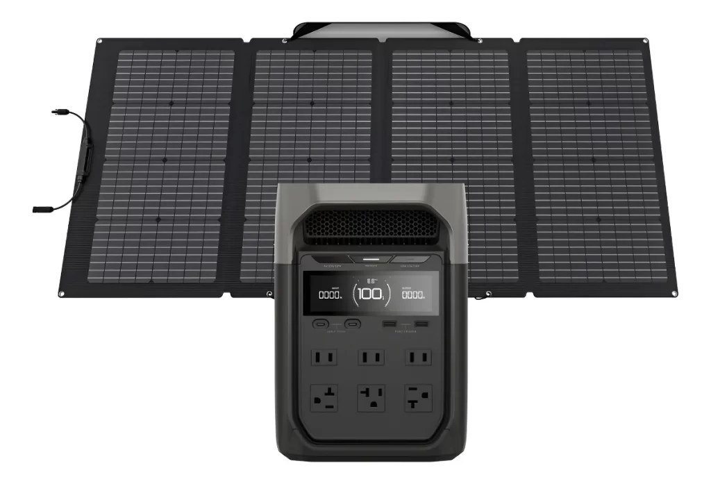 Generador Eléctrico Ups Ecoflow Delta 3 + Panel 220 w