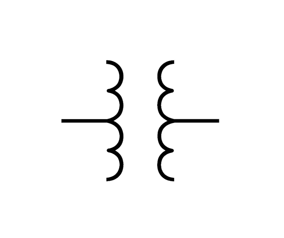 Símbolo Transformador 2 devanados F1