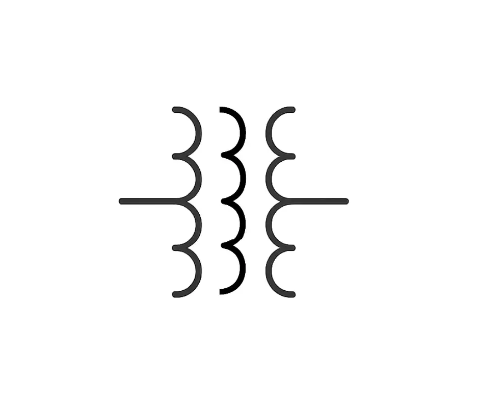 Símbolo Transformador 3 devanados F1