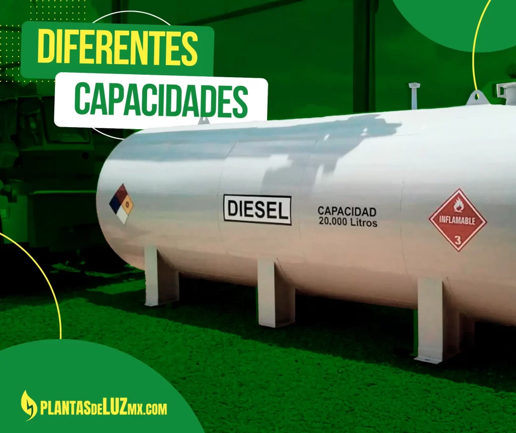 Tanques para Diesel de diferentes capacidades