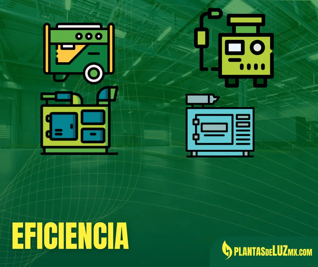 Ventajas de los generadores industriales Diesel - Eficiencia