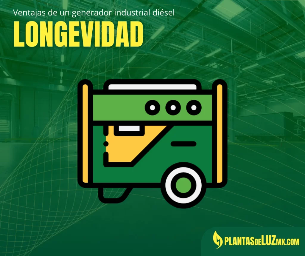 Ventajas de los generadores industriales Diesel - Longevidad
